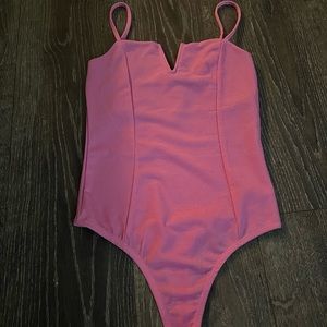 Pink Body Suit